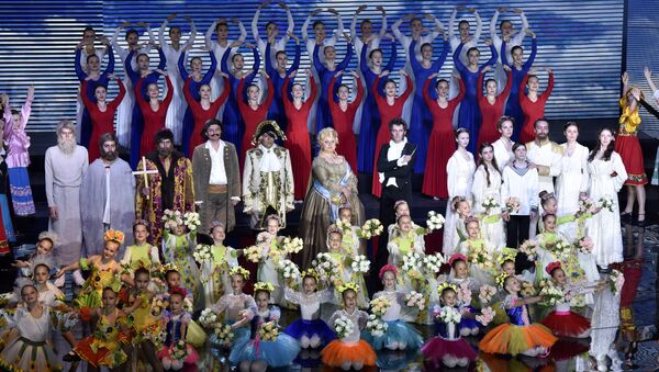 Открытие в Ялте XI международного фестиваля Великое русское слово