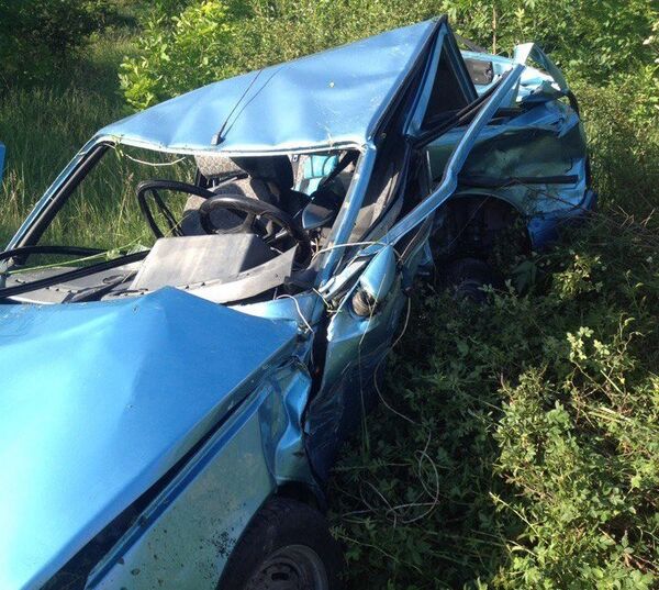 Авария на автодороге Симферополь-Джанкой Авария на автодороге Симферополь-Джанкой
