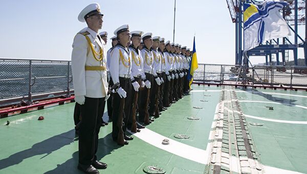 Украинские моряки. Архивное фото