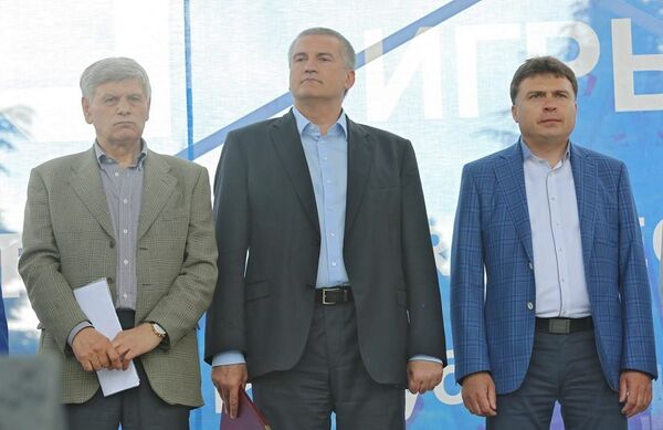 Глава Крыма Сергей Аксенов на открытии Российских корпоративных игр Глава Крыма Сергей Аксенов на открытии Российских корпоративных игр