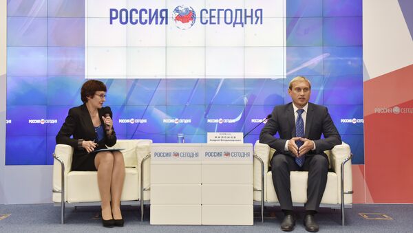 Пресс-конференция главы администрации Евпатории Андрея Филонова