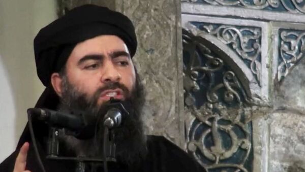 Лидер террористической группировки Исламское государство Абу Бакр Аль-Багдади. Архивное фото