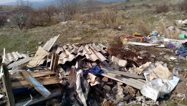 Несанкционированная свалка в Феодосии, выявленная активистами ОНФ