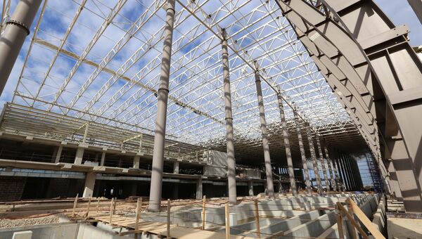 Строительство нового терминала аэропорта Симферополь