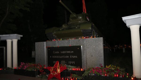 В Крыму прошла памятная акция Завтра была война