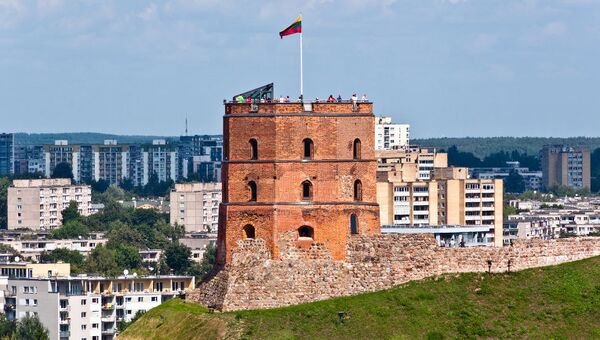 Башня Гедимина в Вильнюсе. Архивное фото