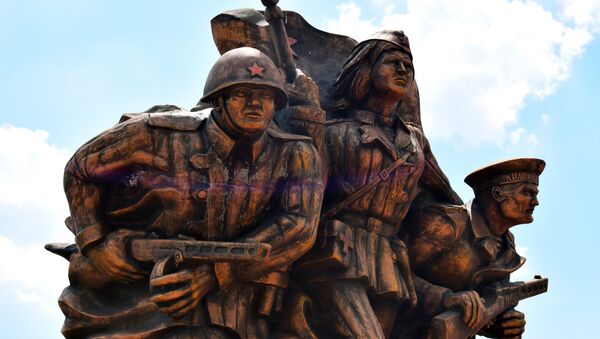 Памятник морским десантникам, погибшим в боях за Керчь в годы Великой Отечественной войны