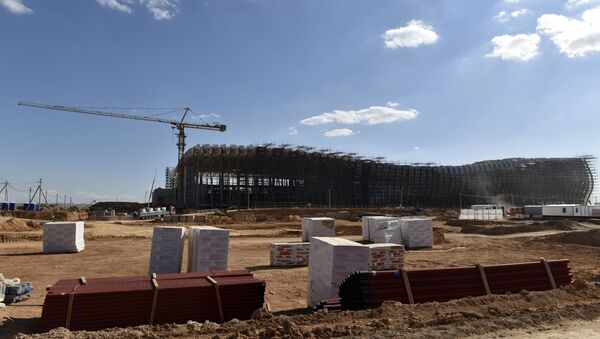 Строительство нового терминала международного аэропорта Симферополь