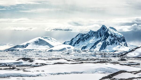 Льды в Антарктиде. Архивное фото