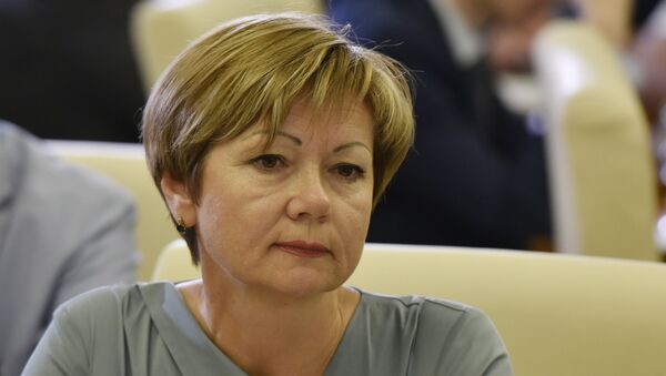 Министр ЖКХ Крыма Марина Горбатюк. Архивное фото