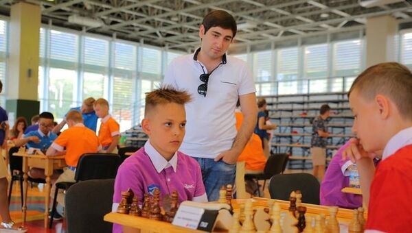 Шахматный турнир в МДЦ Артек, посвященный сегодняшнему Международному дню шахмат
