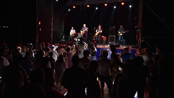 Концерт группы Ундервуд на винно-гастрономическом фестивале In Vino Veritas в Коктебеле