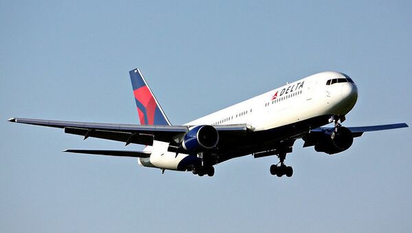Самолет авиакомпании Delta Air Lines