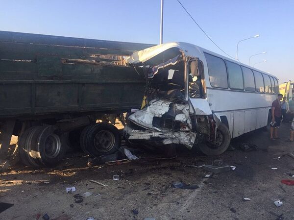 ДТП с участием автобуса с детьми на Кубани ДТП с участием автобуса с детьми на Кубани