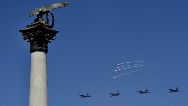 Военно-спортивный праздник в честь дня ВМФ России в Севастополе