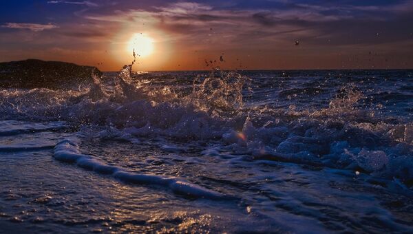 Закат над Черным морем