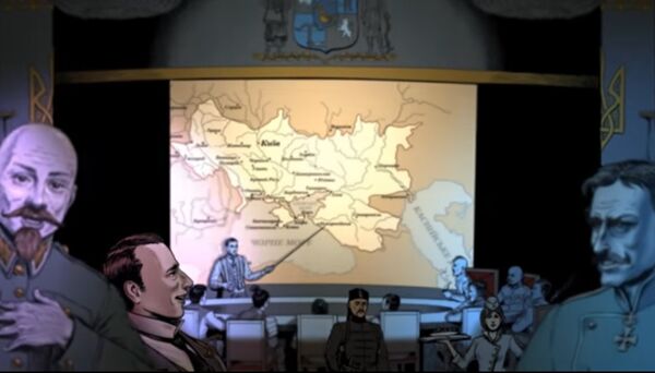 Скриншот с видео официального трейлера к украинским комиксам Воля: The Will Скриншот с видео официального трейлера к украинским комиксам Воля: The Will