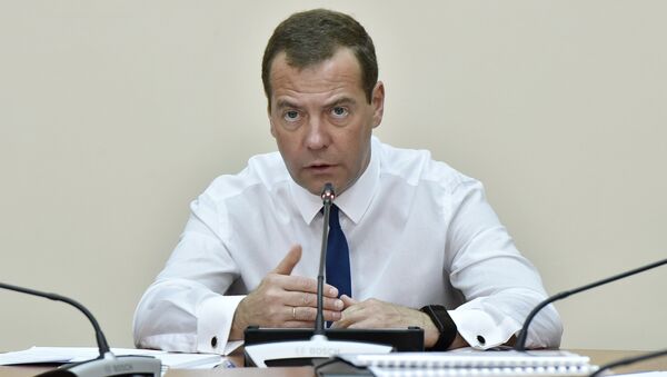 Председатель Правительства России Дмитрий Медведев
