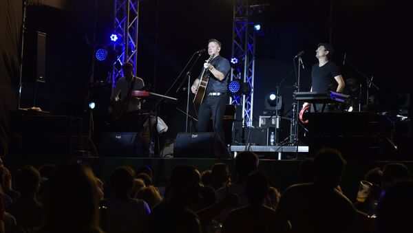 Выступление группы Ундервуд на закрытии фестиваля экстремальных видов спорта Extreme Крым 2017