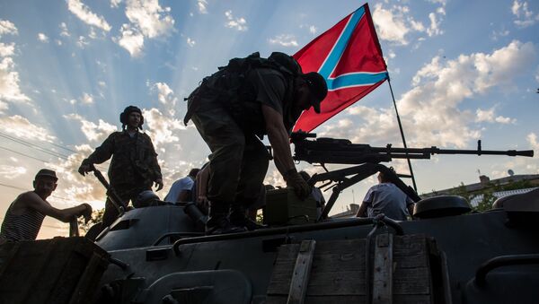 Бойцы ополчения Донбасса. Архивное фото