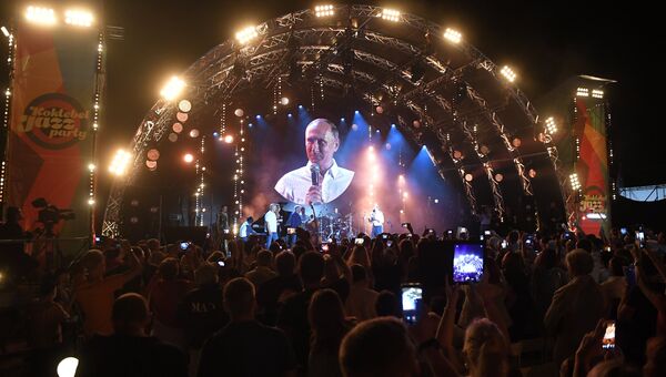 Президент РФ Владимир Путин посетил фестиваль Koktebel Jazz Party 2017. 20 августа 2017