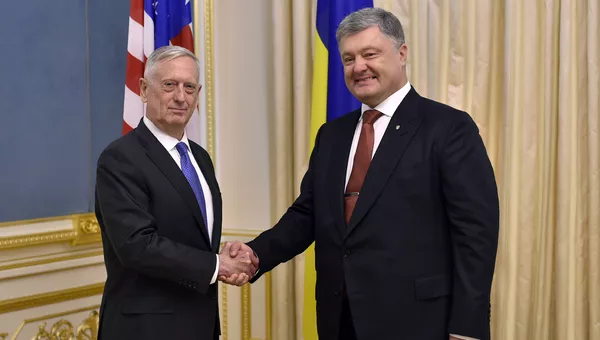 Визит министра обороны США Джеймса Мэттиса на Украину