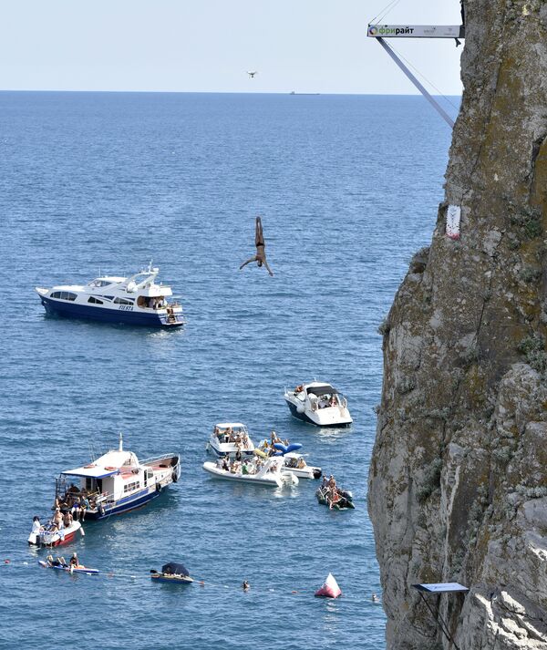 Соревнования Freerate Cliff Diving World Cup в Симеизе. 25 августа 2017 Соревнования Freerate Cliff Diving World Cup в Симеизе. 25 августа 2017