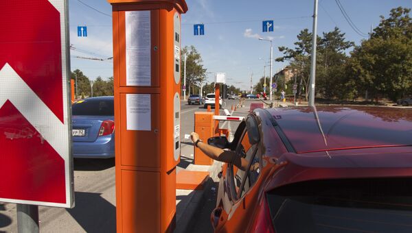 Автоматизированная система парковки на стоянке аэропорта Симферополь
