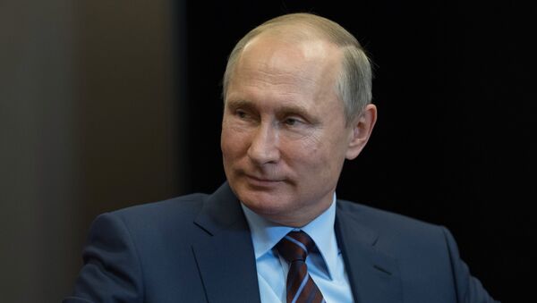 Президент РФ Владимир Путин. 13 сентября 2017