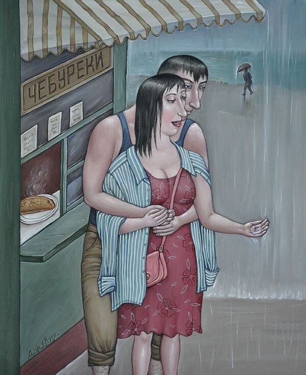 Картина Майский дождь художницы Анжелы Джерих
