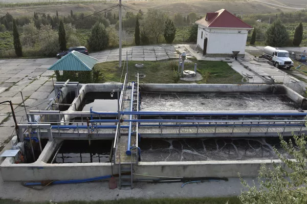 Очистные сооружения в Коктебеле Очистные сооружения в Коктебеле