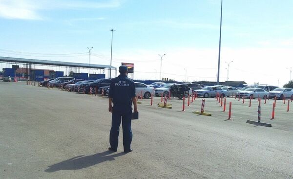 Транспорт на Керченской паромной переправе Транспорт на Керченской паромной переправе