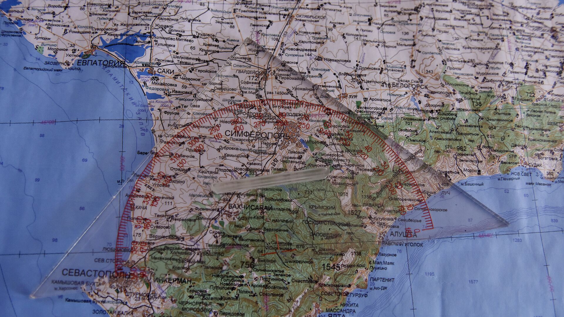 Карта Крыма - РИА Новости, 1920, 19.02.2023