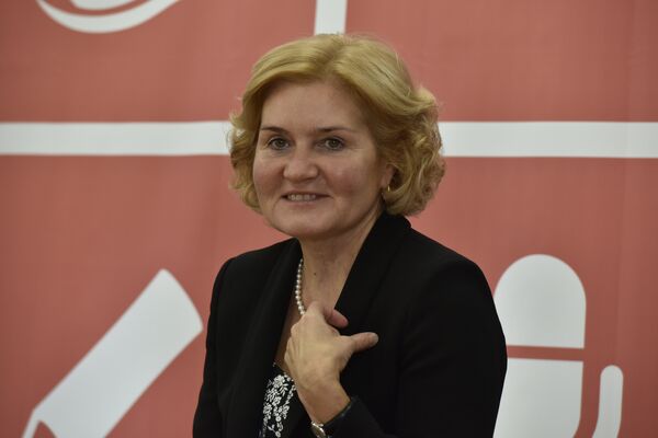 Пресс-конференция вице-премьер-министра правительства РФ Ольги Голодец в медиа-кампусе МИА Россия сегодня в Артеке Пресс-конференция вице-премьер-министра правительства РФ Ольги Голодец в медиа-кампусе МИА Россия сегодня в Артеке