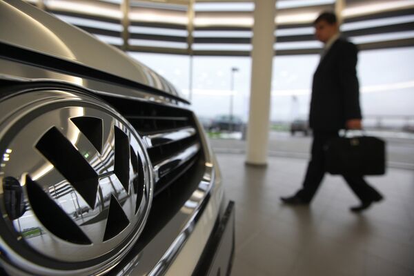 Работа завода Volkswagen. Архивное фото Работа завода Volkswagen. Архивное фото