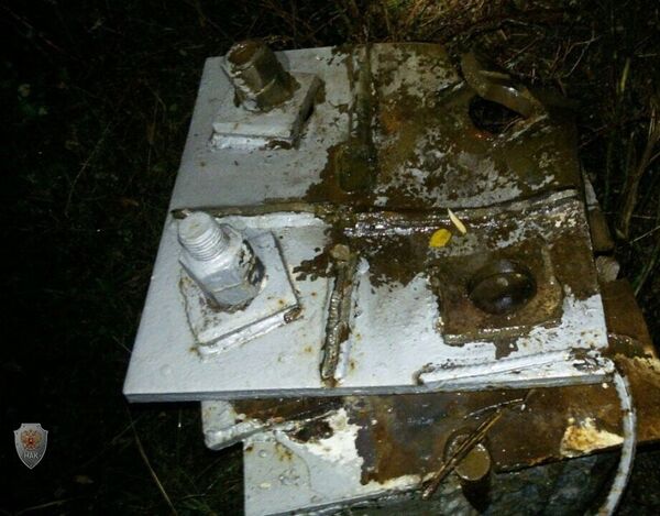 Повреждение газопровода под Алуштой Повреждение газопровода под Алуштой