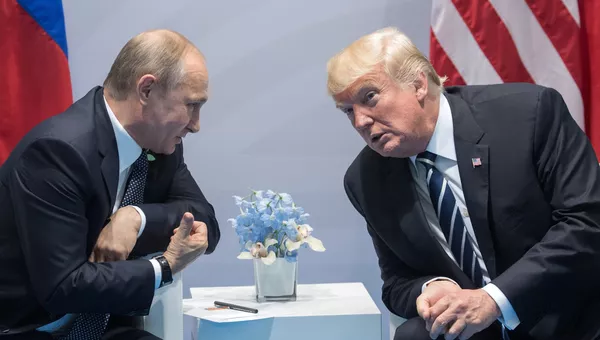 Владимир Путин и Дональд Трамп