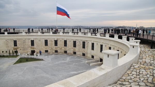 Открытие Константиновской казематированной батареи в Севастополе для посетителей