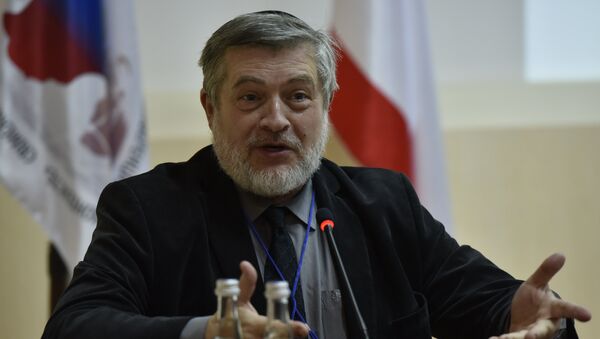 Израильский политолог Авигдор Эскин на форуме друзей Крыма в Ялте