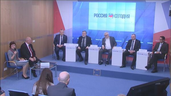 Пресс-конференция на тему: Форум друзей Крыма: итоги Пресс-конференция на тему: Форум друзей Крыма: итоги