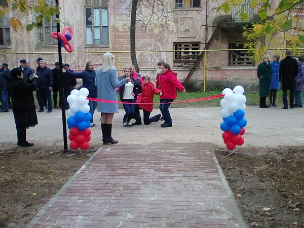Открытие после благоустройства сквера в Новофедоровке Сакского района Открытие после благоустройства сквера в Новофедоровке Сакского района