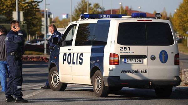 Автомобиль полиции в Финляндии. Архивное фото