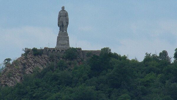 Памятник советскому воину-освободителю Алеша в городе Пловдив (Болгария)