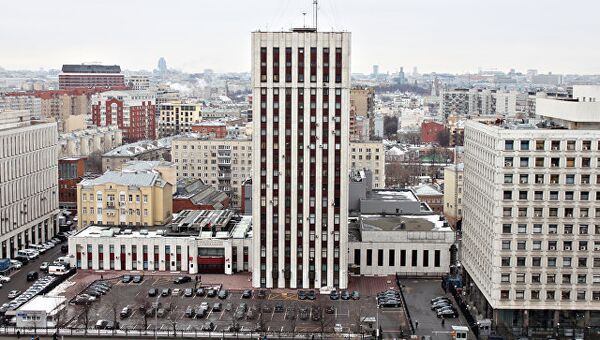 Здание Министерства юстиции России. Архивное фото