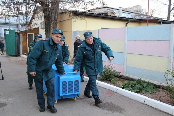 Доставка генератора в детский дом на ул. Зои Жильцовой в Симферополе