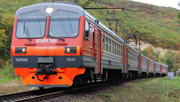Крымская железная дорога. Архивное фото