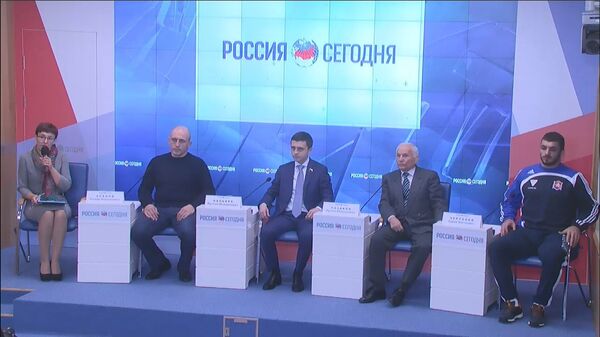 Пресс-конференция: Национальная борьба куреш: перспективы развития Пресс-конференция: Национальная борьба куреш: перспективы развития