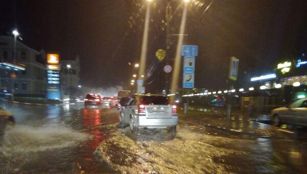 Дождь в Симферополе. 29 ноября 2017