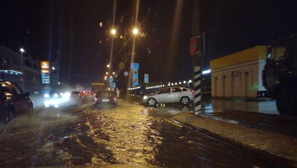 Дождь в Симферополе. 29 ноября 2017