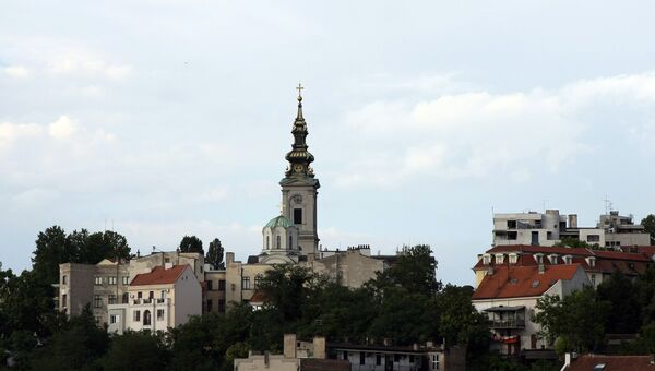Вид на Стари Град в Белграде